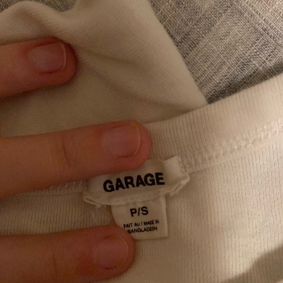 White cropped graphic tee - Picture 2 of 2